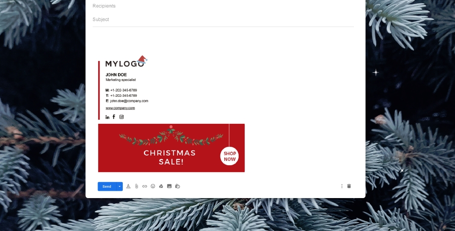 Get Ready for the Holiday Season with Scheduled Email Signature Banners! 🎄🎁