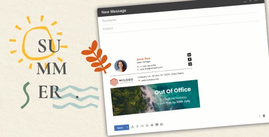 How to Use Email Signatures to Inform About Summer Closures and Holidays