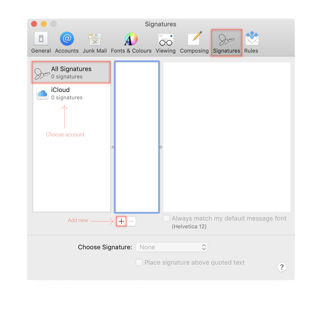 Set Up A Signature In Apple Mail Adsigner